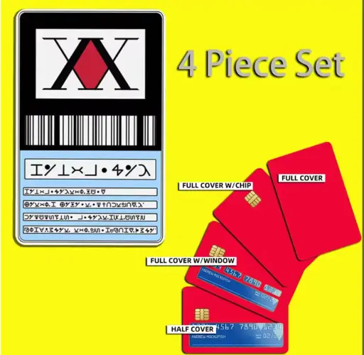 Hunter X Hunter sticker card